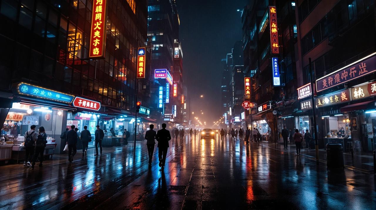 国产高清视频作品《都市之光》场景图